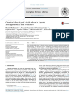 Chemical Diversity of Calcifications in Thyroid