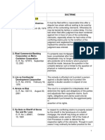 SC Decisions-Special Civil Actions Case Doctrines