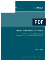 Inefetividade Homeopatia - Governo da Austrália.pdf