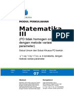 Modul Matematika 3 (TM7)