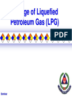 Storage of Liquefied Petroleum Gas