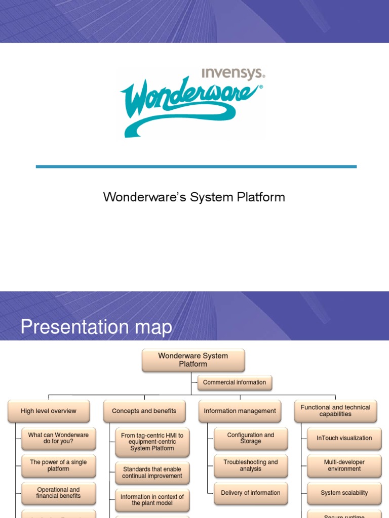 The Wonderware System | PDF | Scalability | Enterprise Resource Planning