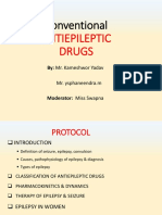 Conventional: Antiepileptic Drugs