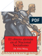 Obrero Aleman en El Nacional Socialismo, El - Mang, Fritz (1)