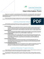 Host Form 2018