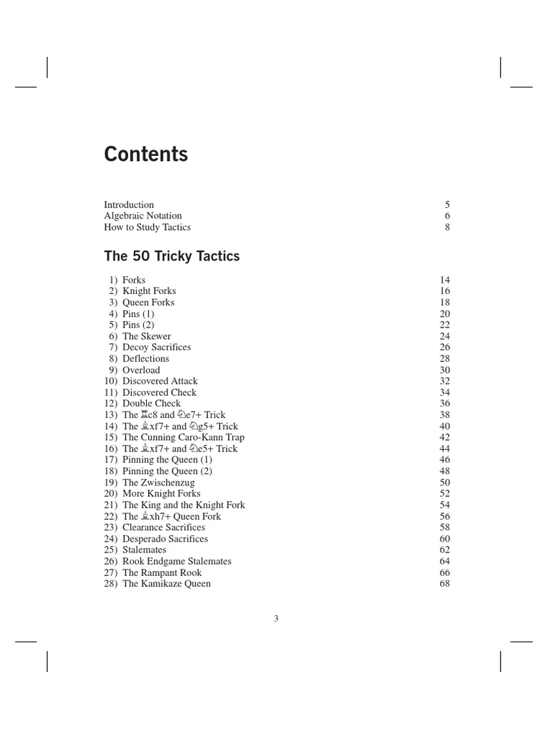 Winning Chess Tactics for Kids | PDF | Board Games | Game Theory