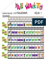 Jadual Waktu Kelas