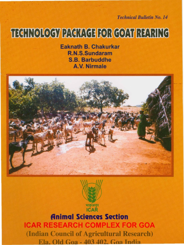 Goat Farming Pdf : INDIGENOUS GOAT PRODUCTION HANDBOOK – RGNC