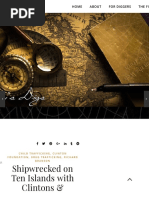 Shipwrecked on Ten Islands with Clintons & Branson - Part II | coreysdigs.com