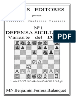 Benjamin Ferrera Balanquet Defensa Siciliana Variante Del Dragon PDF