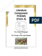Literature Component: Poems (Form 4) : The Living Photograph & The Charge of The Light Brigade