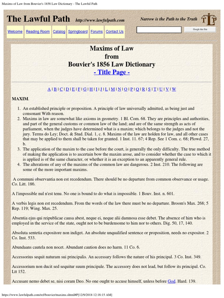 maxims-of-law-from-bouviers-1856-law-dictionary-the-lawful-path-pdf