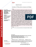 Isolation and characterization of Vibrio sp from semi processed shrimp