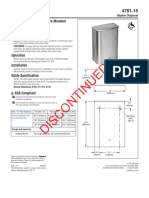 4781-15 Napkin Disposal