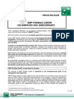 BNP Paribas Cardif Celebrates 40Th Anniversary: Press Release