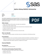 Applied Analytics Using Sasr Enterprise Minertm