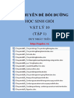 Bồi dưỡng HSG Vật Lí 10 (Tập 1)