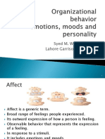 Organizational Behavior Emotions and Moods LGU