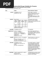 Pediatric Antibiotic Guidelines | PDF | Meningitis | Methicillin ...