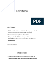 Kolelitiasis