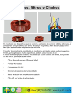 Indutores, filtros e Chokes: componentes para aplicações elétricas