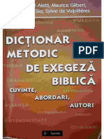 Dicționar Metodic de Exegeză Biblică - Jean Noël Aletti