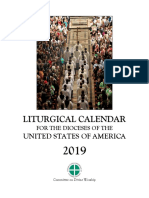 Liturgical Calendar 2019