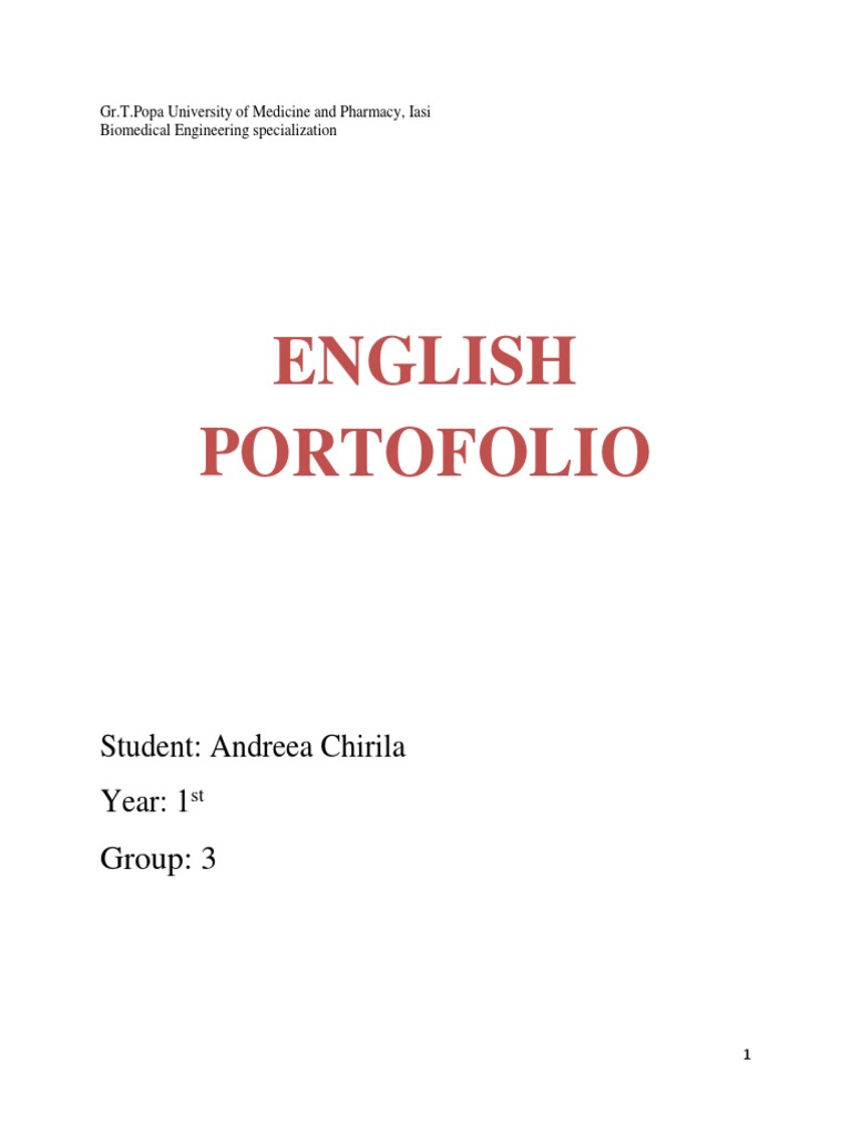 English Communication Skills Portfolio | PDF | Résumé | Communication