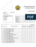 ABSEN JURNAL KEperawatan