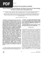 Download Porous polyvinyl alcohol-alginate gel hybrid construct for neocartilage formation using human nasoseptal cells by PublicPublications SN39686551 doc pdf