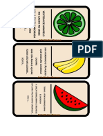 Domino Das Adivinhas de Frutas Atividades Suzano PDF