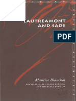 (Maurice Blanchot) Lautréamont and Sade (B-Ok - CC) PDF