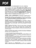 Contrato Vivienda Urbana Alquiler Gobierno