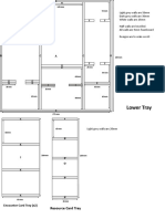 Lower Tray: 95mm 105mm 55mm