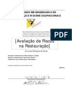 Avaliação de Riscos Na Restauração PDF