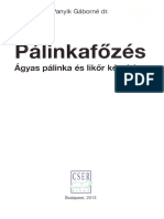 Dr. Panyik Gáborné - Pálinkafőzés Ágyas Pálinka És Likőr Készítése PDF