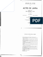 Actes de Lavra, Archives D'athos, Vol. I