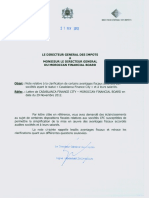 Note Dgi Relative Aux Avantages Fiscaux de CFC PDF