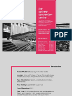 The Calvary Convention Centre .: Auditorium: A Case Study On Acoustic Design
