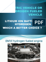 Electric Vehicle and Hydrogen Vehicle