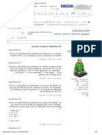 Exercice Corrige en Algorithm PDF