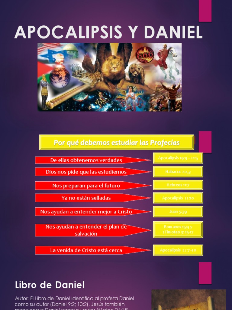 Apocalipsis y Daniel Presentacion 1 PDF