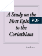 A Study on the First Epistle to the Corinthians by Jesse C. Jones