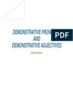 Demonstratives