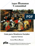Relaciones Humanas y Comunidad PDF