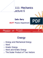 Physics 111: Mechanics: Dale Gary