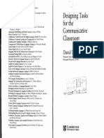 (1989) Livro Designing - Tasks - For - The - Communicative - Classroom - Nunan - D PDF