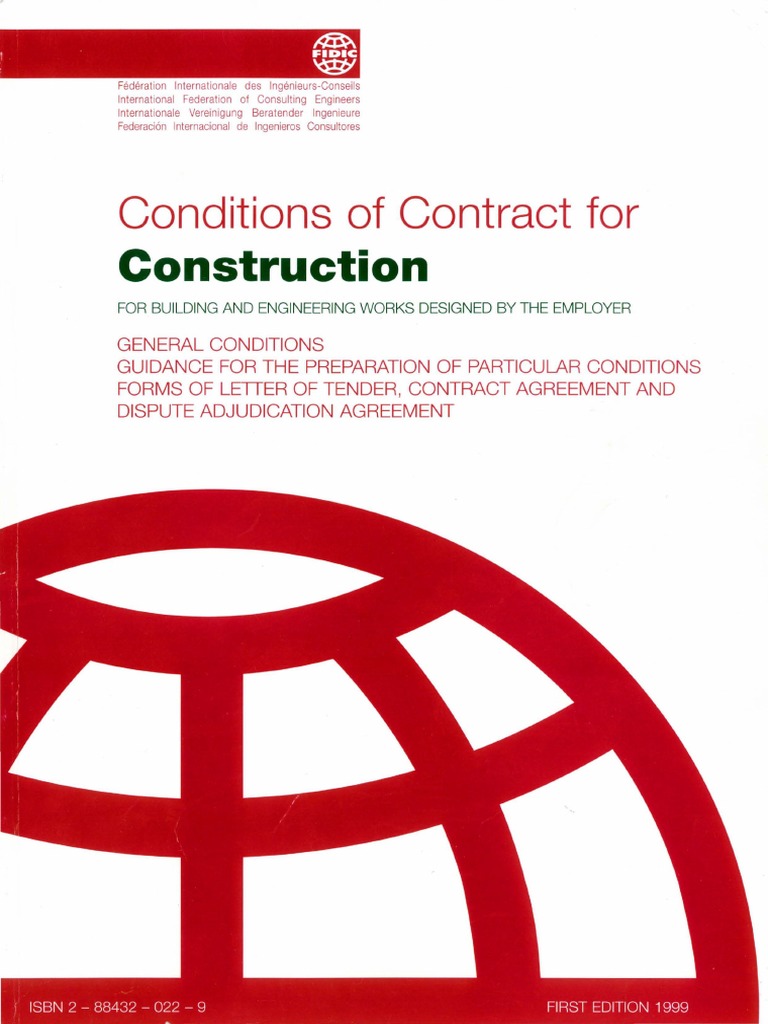 FIDIC Red Book 1999 Overview | PDF
