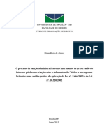 O Processo de Sanção Administrativa Lic PDF