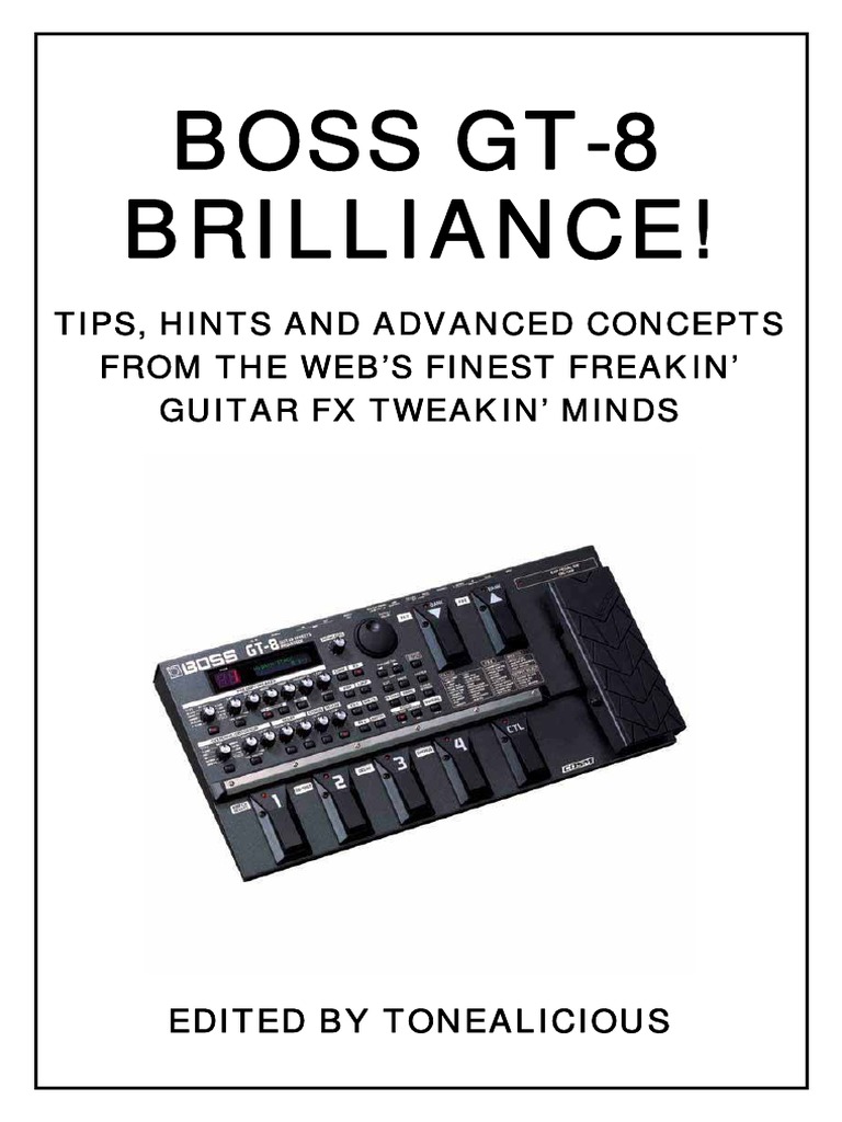 Boss_GT_8_Brilliance.pdf Equalization (Audio) Loudspeaker